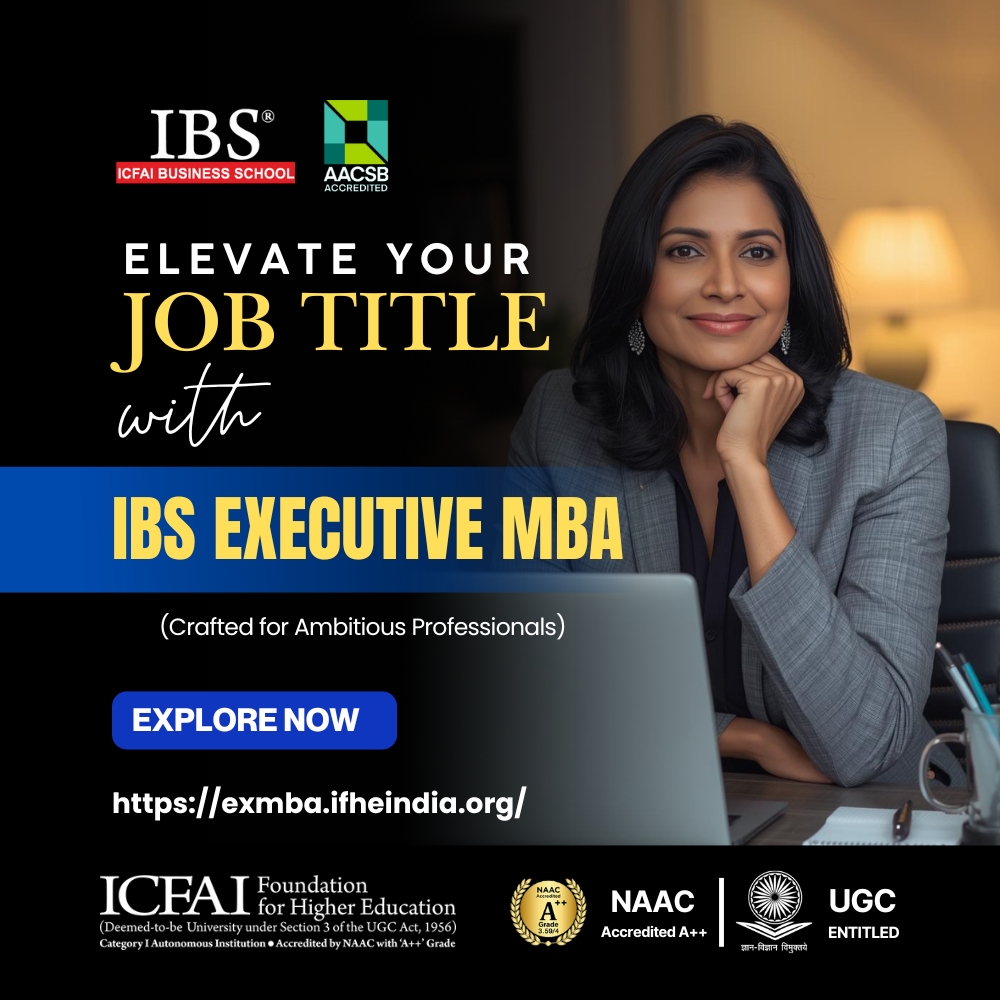 IBS Executive MBA Facebook ad