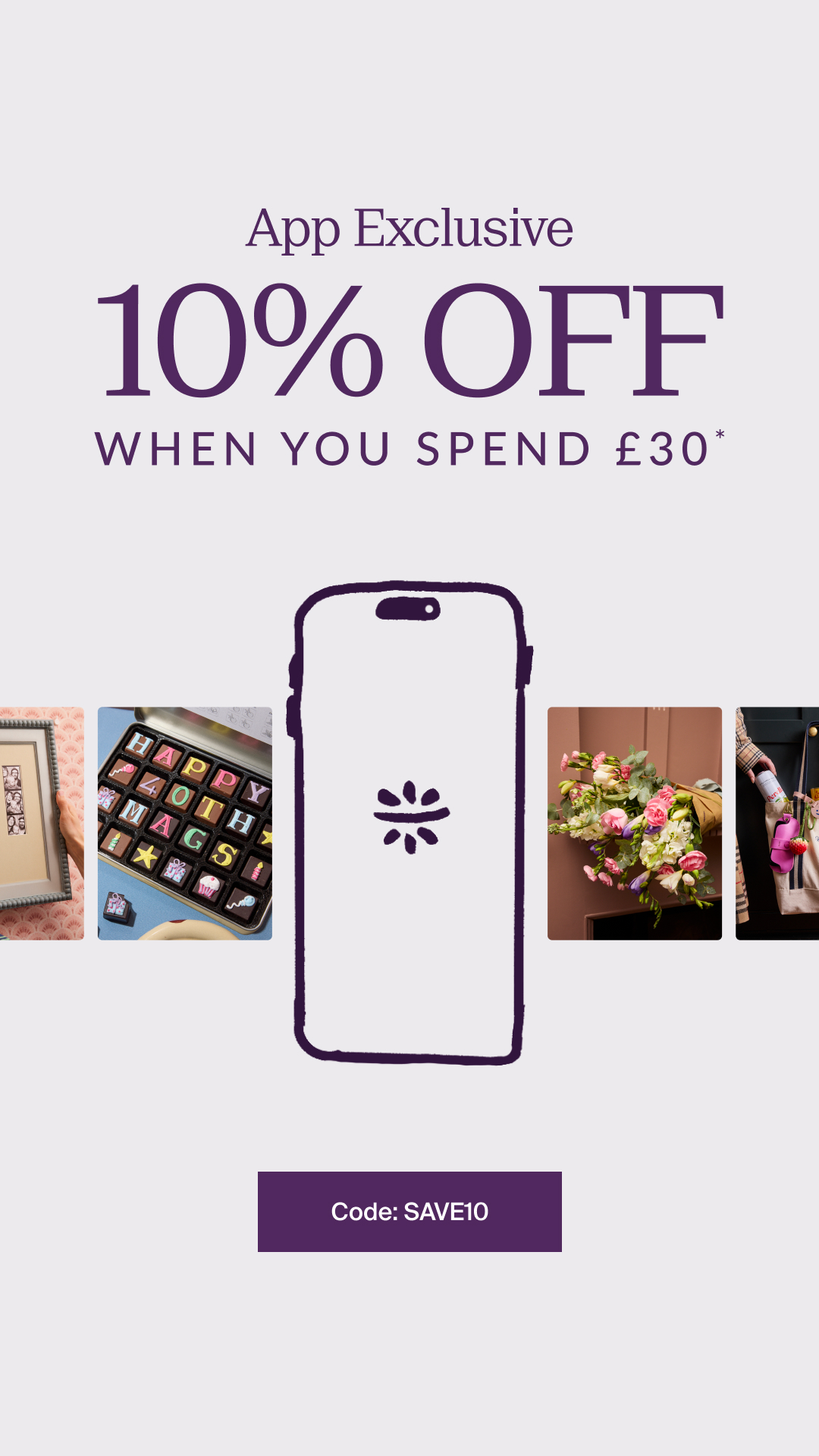notonthehighstreet Facebook ad