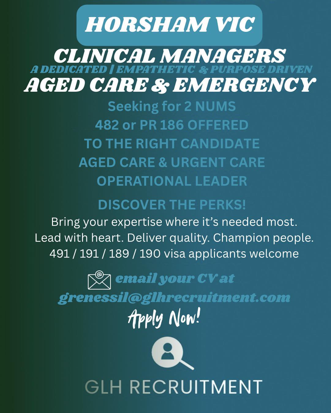 GLH Recruitment and Executive Search Facebook ad