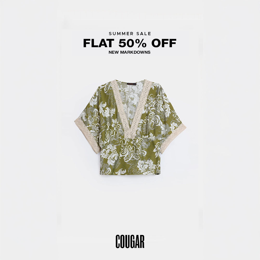 Cougar Facebook ad: Flat 50% OFF Co-Ord Sets