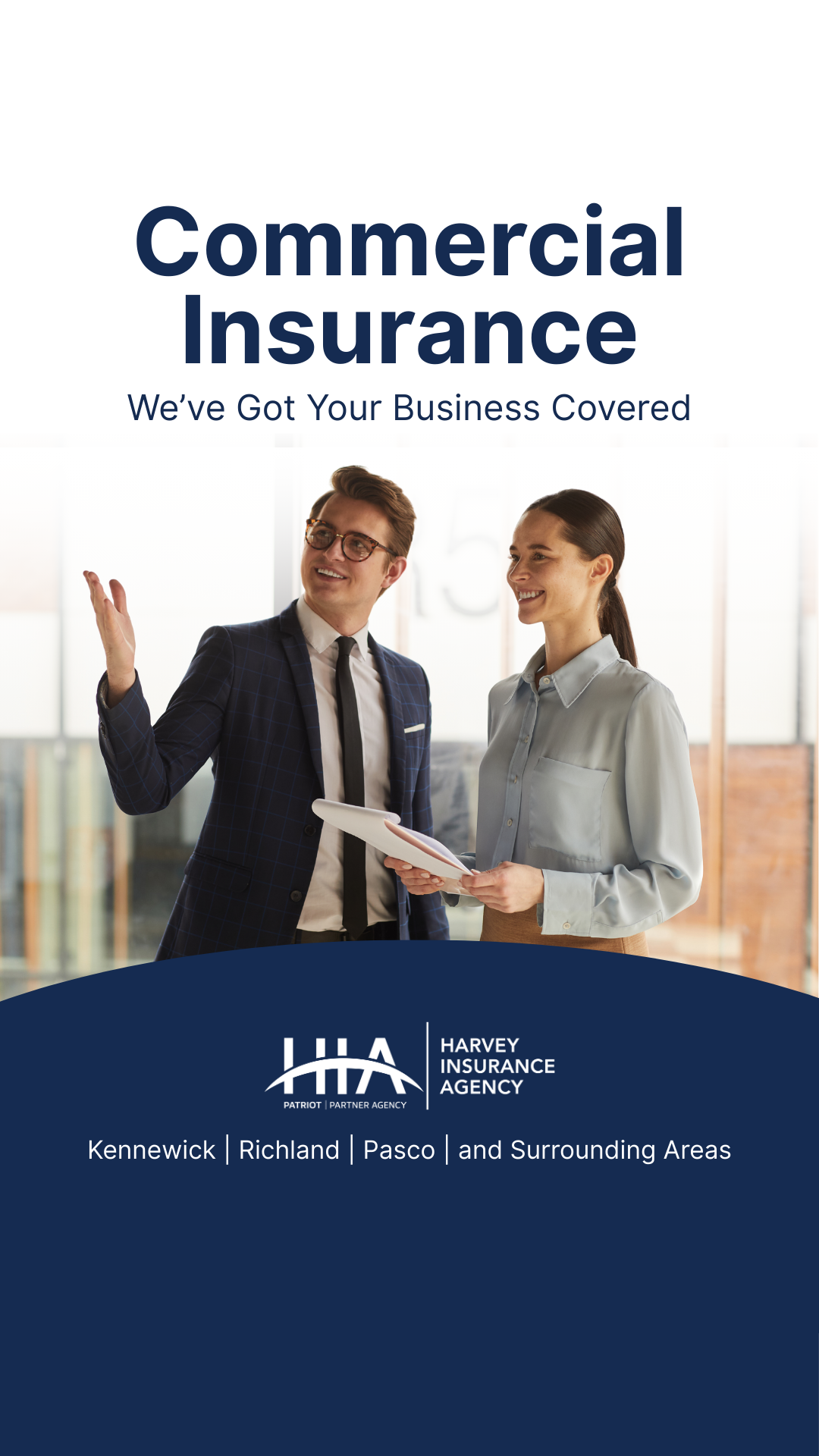Harvey Insurance Agency Facebook ad