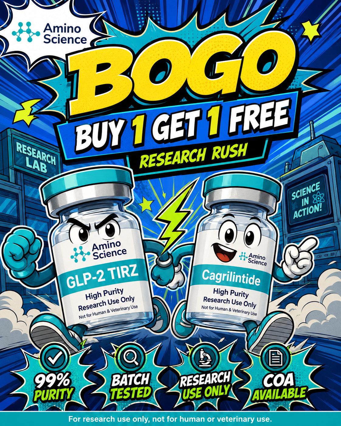 Amino Science Labs Facebook ad