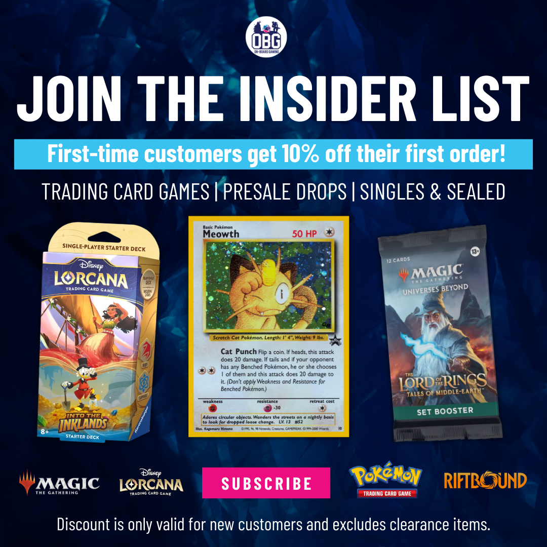On-Board Gaming Facebook ad