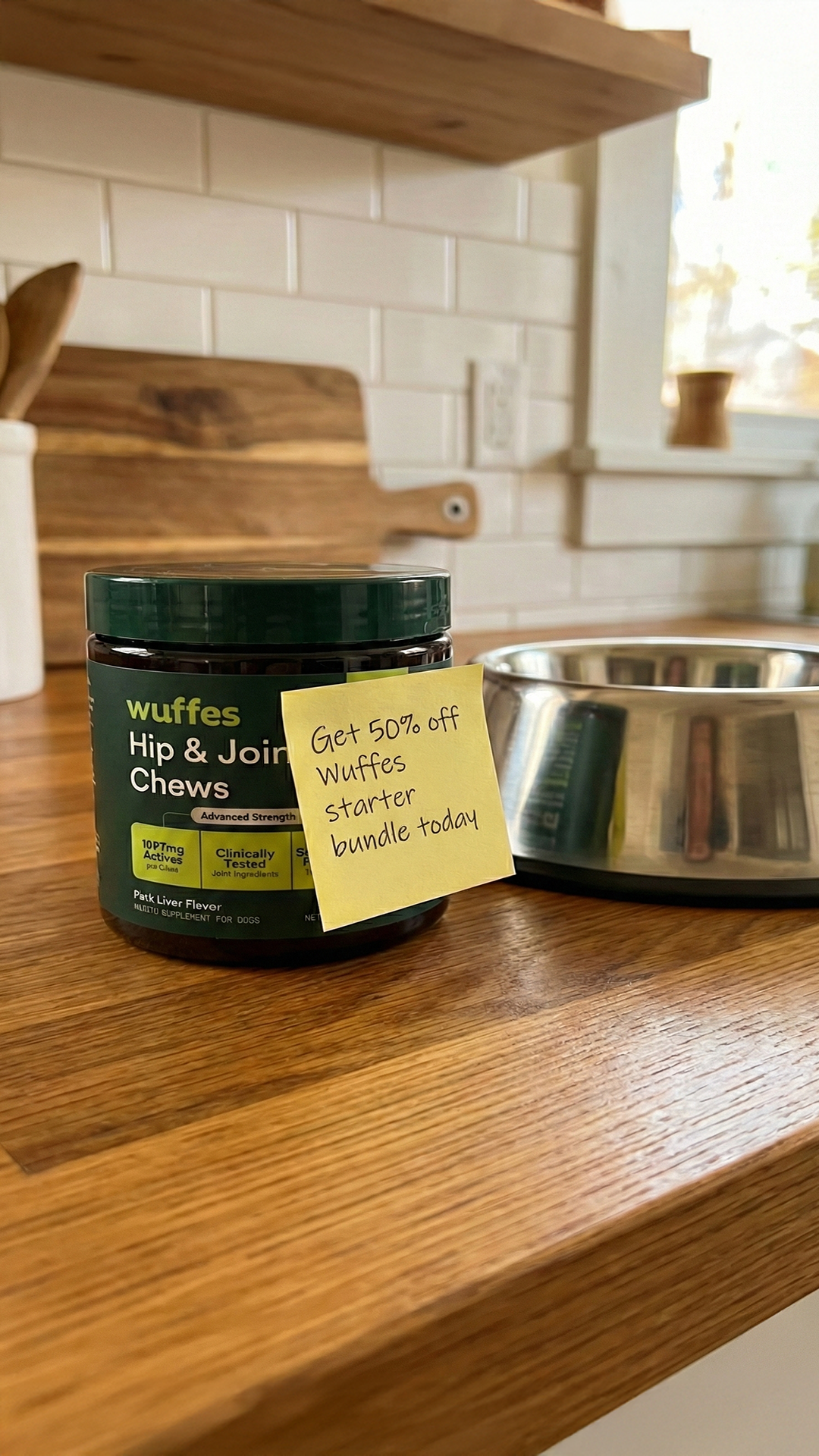 Wuffes Facebook ad