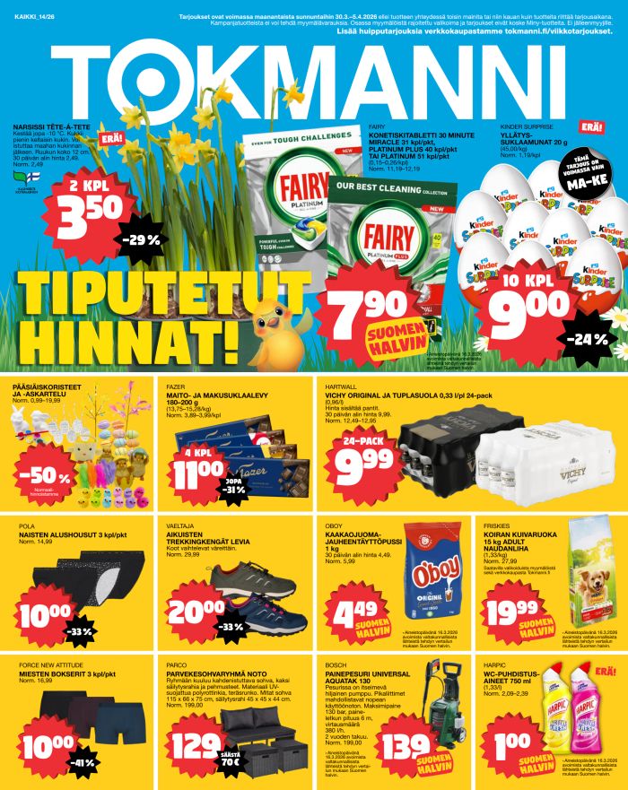 eTarjouslehdet Facebook ad: eTilbudsavis