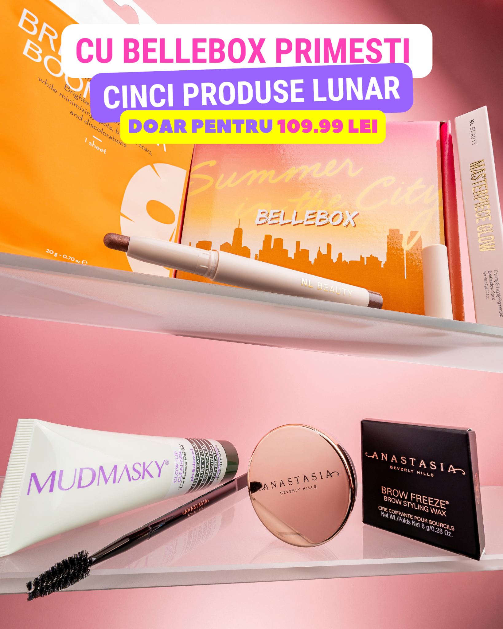 BelleBox Romania Facebook ad: BelleBox - 109.99 lei