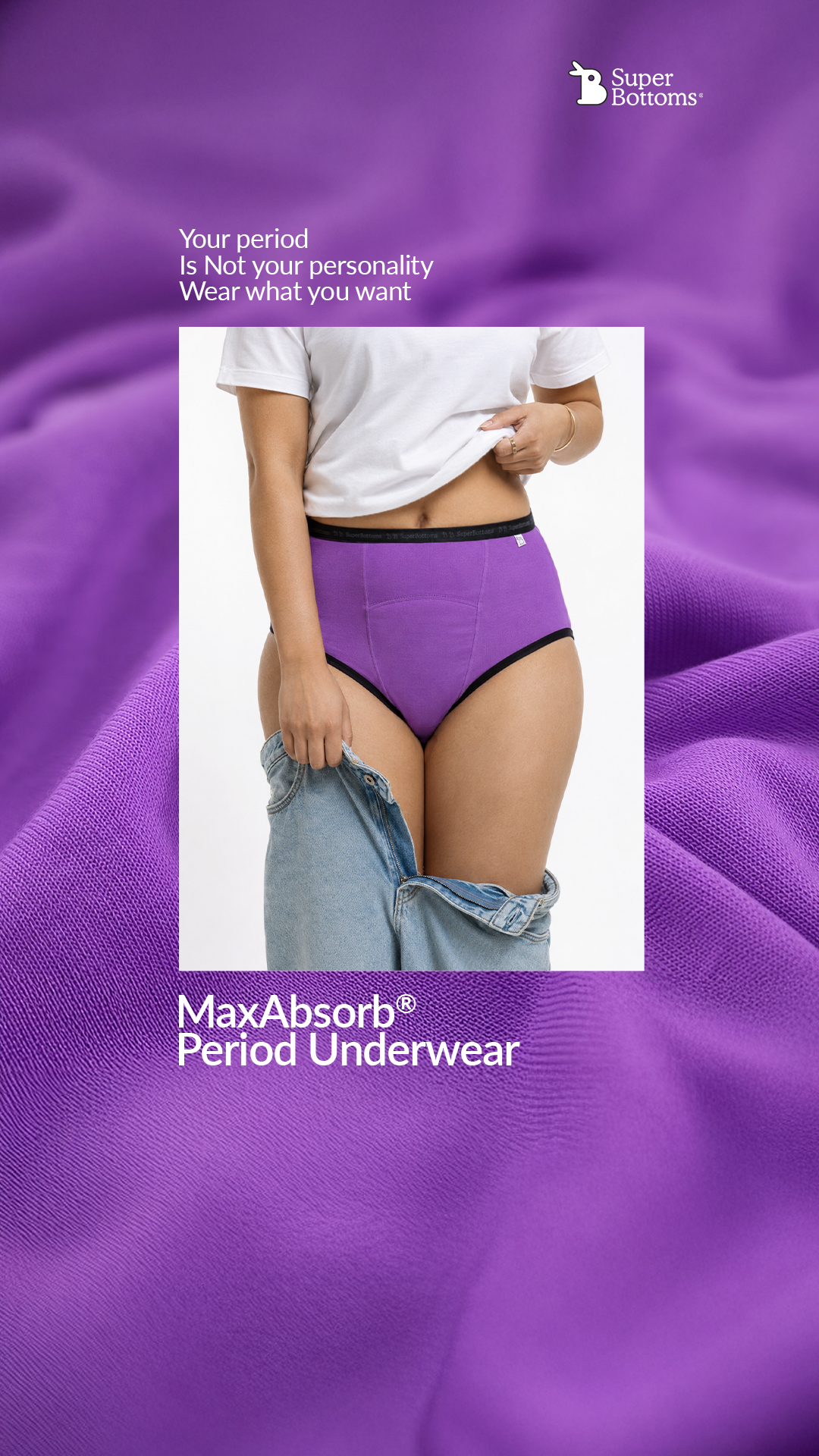 Superbottoms Facebook ad