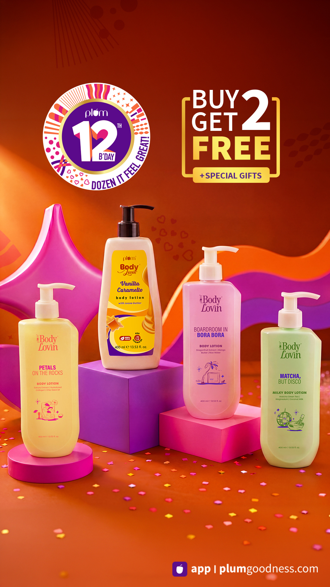 Plum BodyLovin' Facebook ad