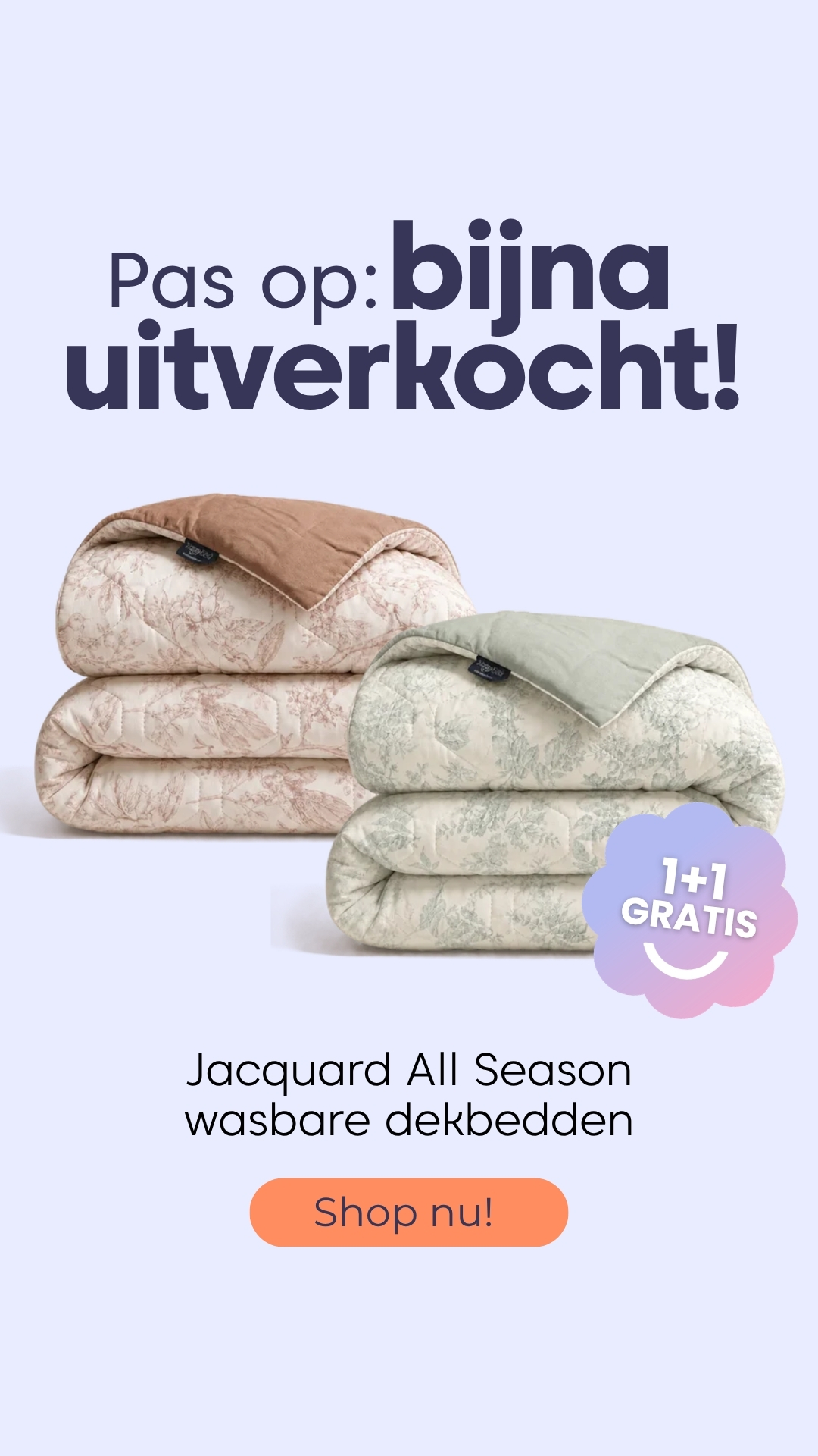 HappyBed Facebook ad