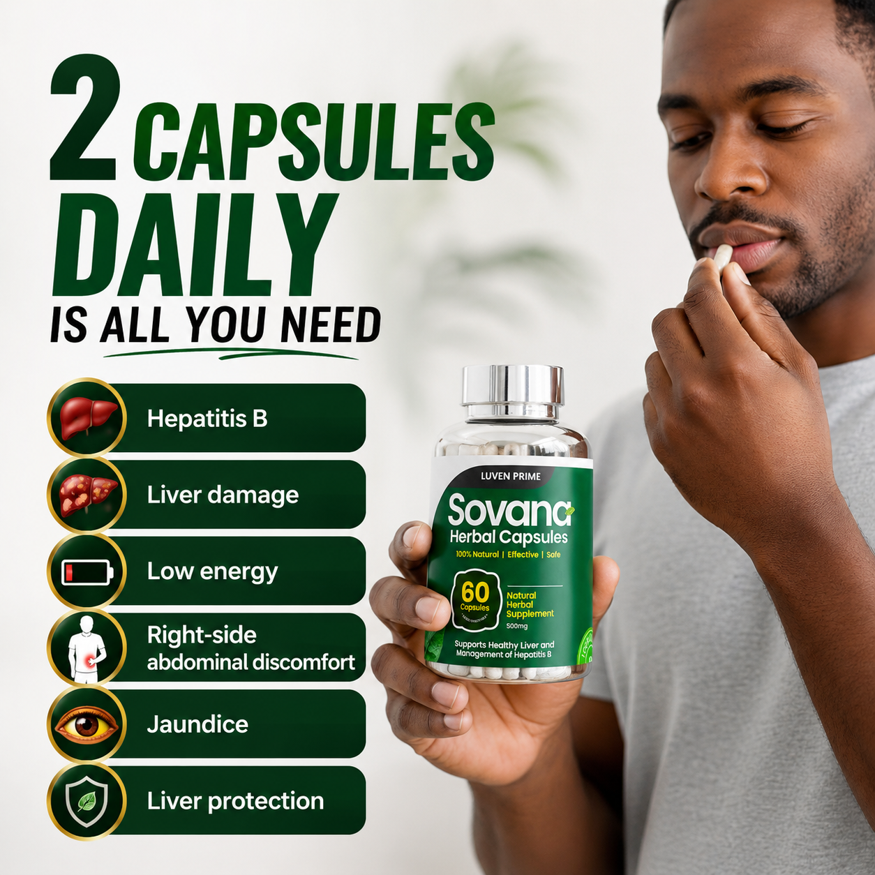 Sovana Nigeria Facebook ad: sovanacapsule, herbiva.xyz