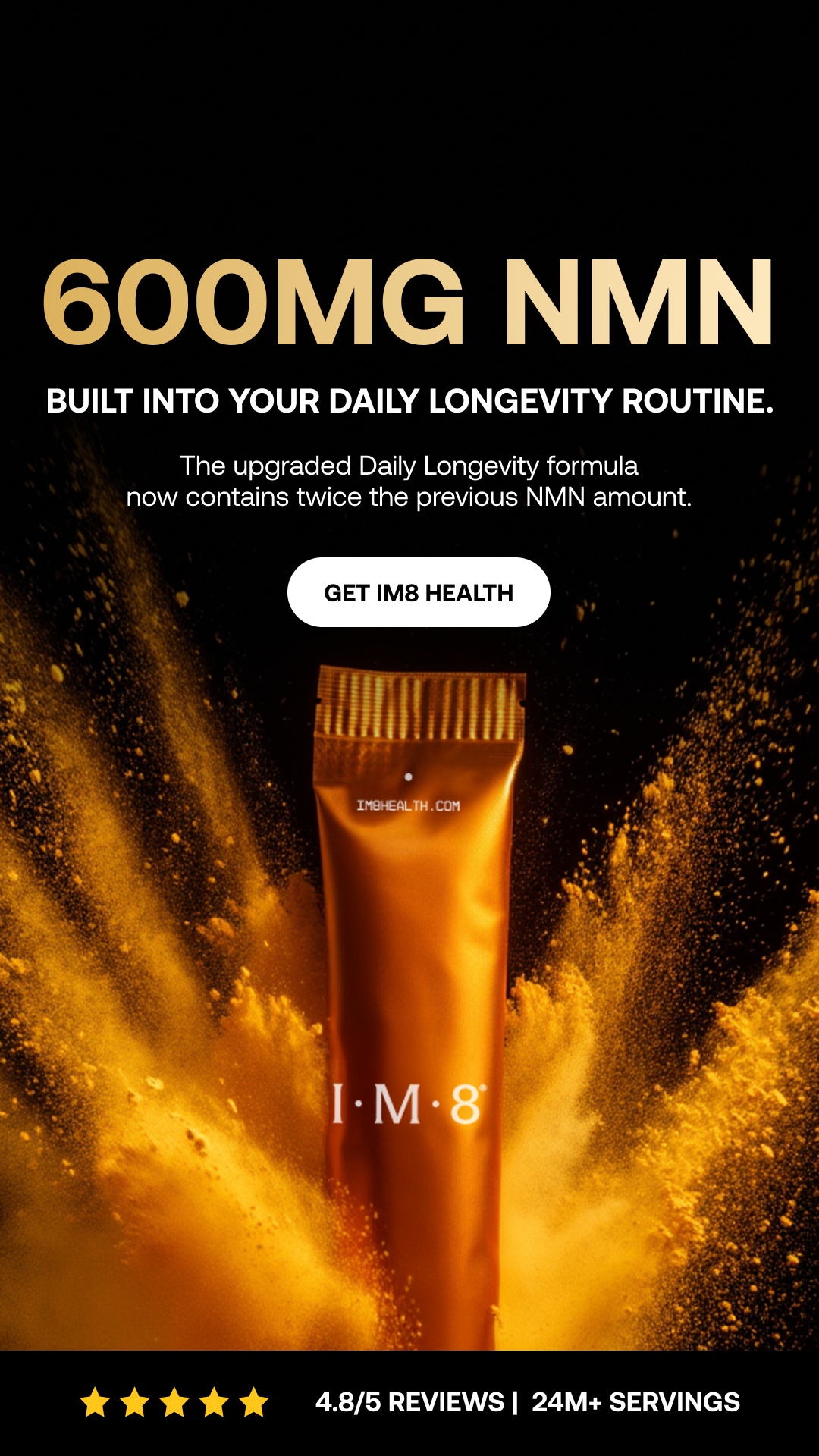 IM8 Health Facebook ad
