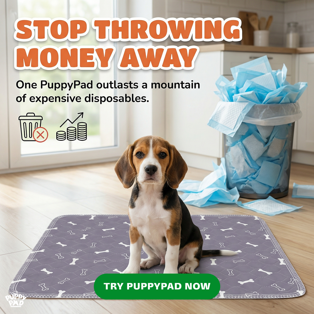 PuppyPad Facebook ad