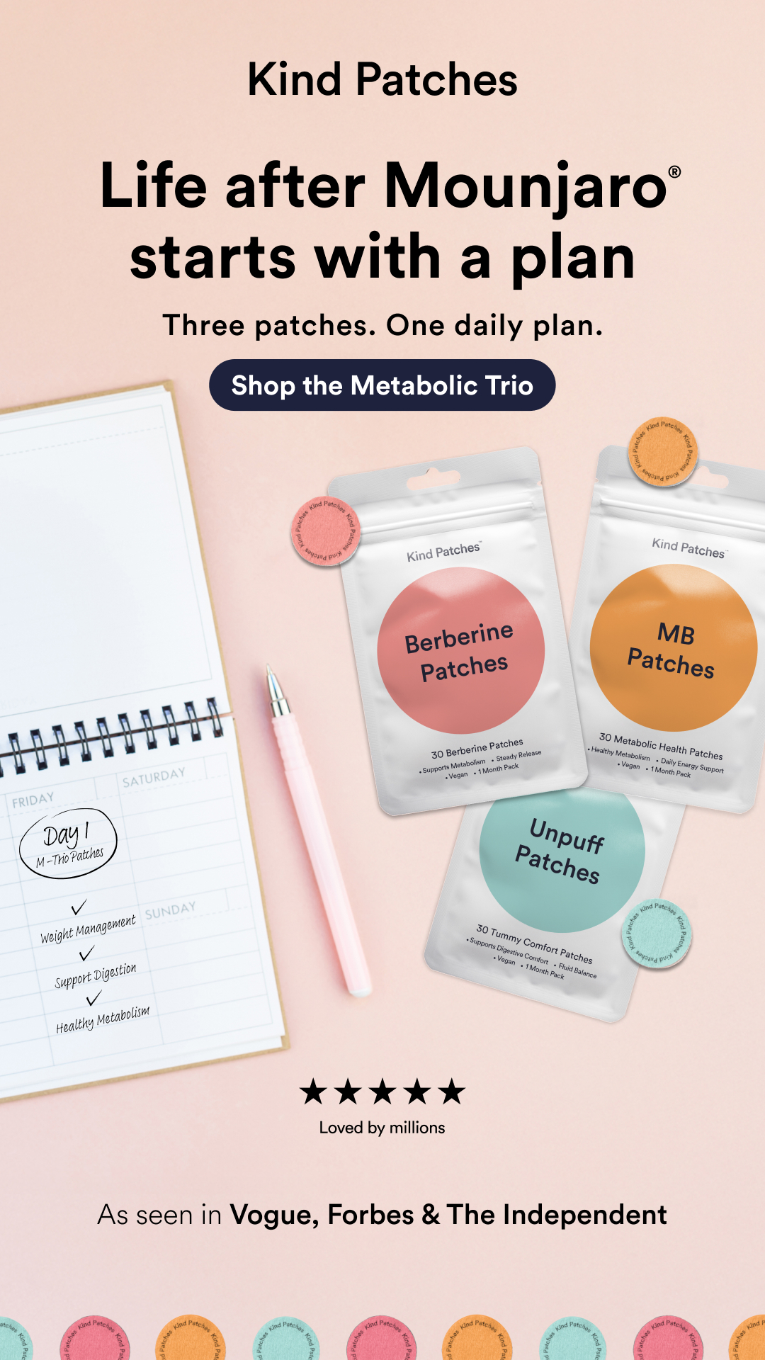 Kind Patches Facebook ad