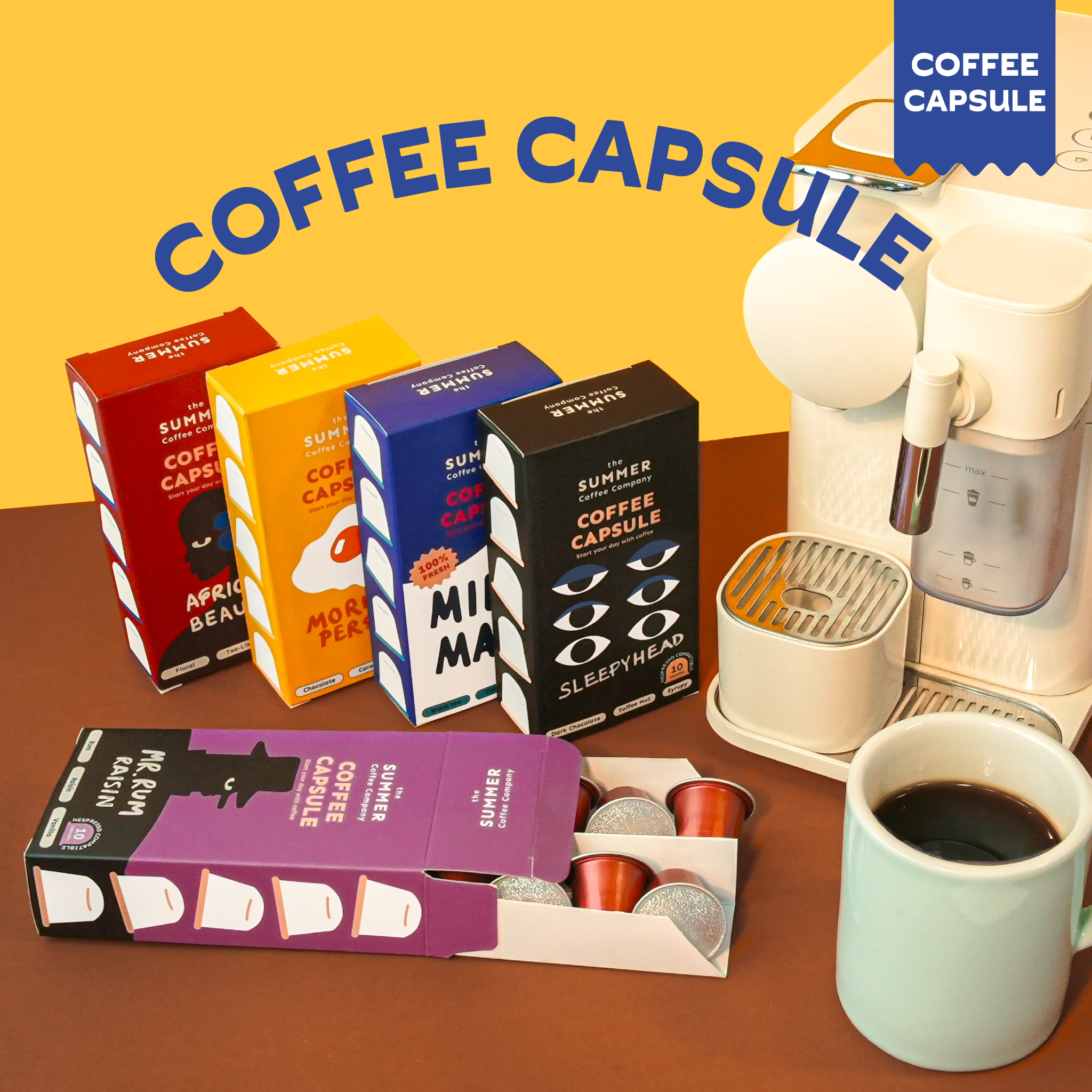 The Summer Coffee Company Facebook ad