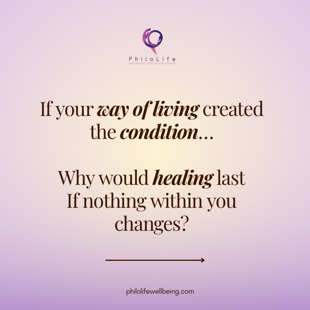 PhiloLife Wellbeing Facebook ad: What if your symptoms are not the problem……
