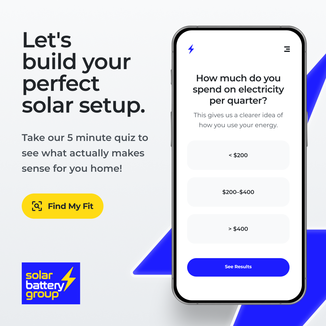 Solar Battery Group Facebook ad from May 18, 2026