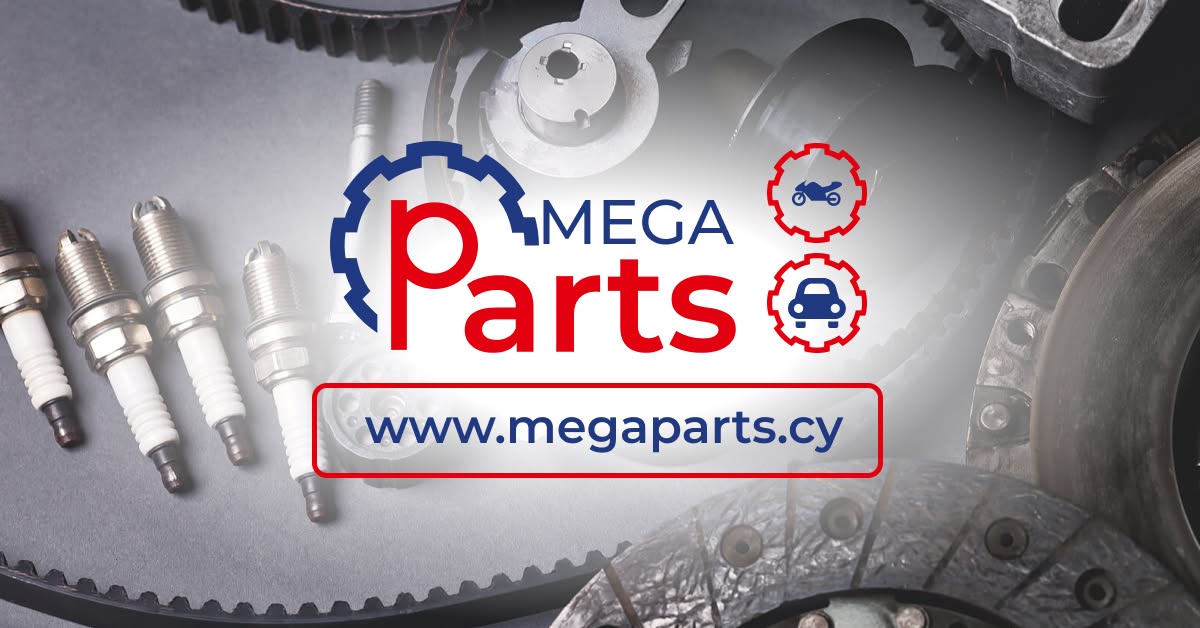 Megaparts.cy Facebook ad: 15% OFF