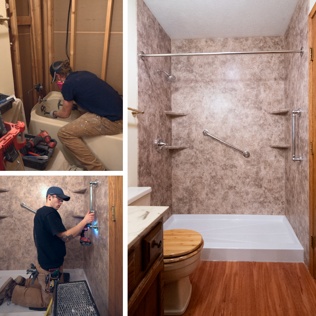 MC Walk-in Showers Facebook ad: Here's What A Walk-In Shower Should Cost
