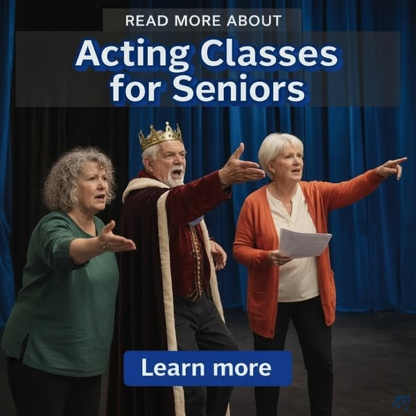 Path Area Facebook ad: Understanding Acting Classes for Seniors