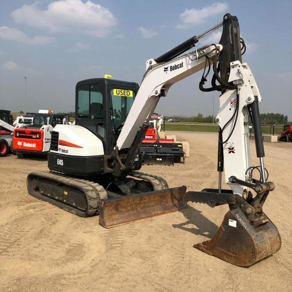 Derek Williams Facebook ad: 2018 Bobcat E45 Compact Excavator