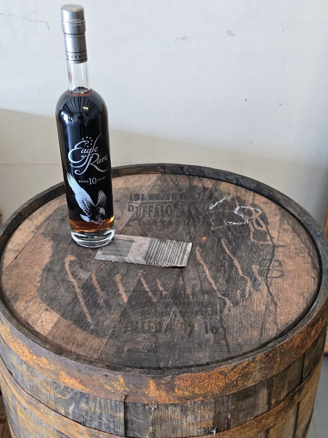Jimmy's Java Facebook ad: Our next batch of bourbon barrel aged coffee…