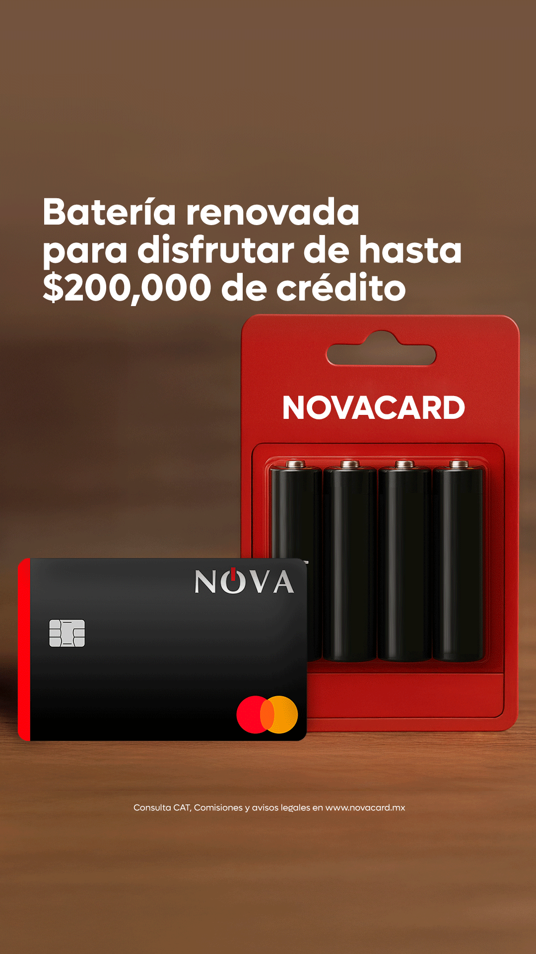 Novacard Facebook ad