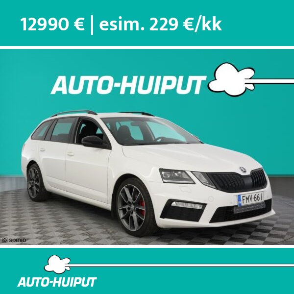 Auto-Huiput Oy Facebook ad: Auton vaihdon aika?