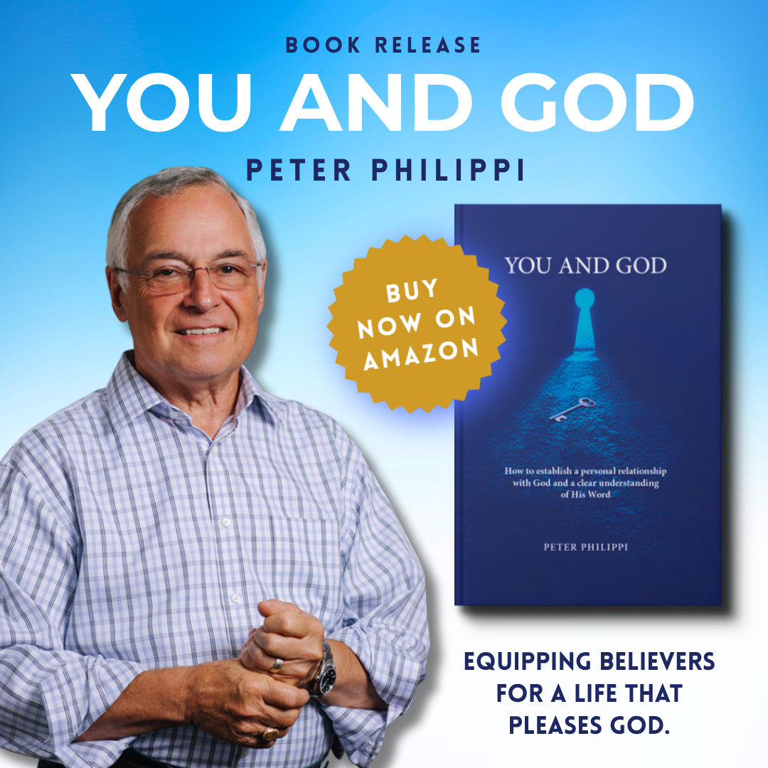 Philippian Bible Ministries Facebook ad: Buy your copy of You and God today! Available on Amazon.