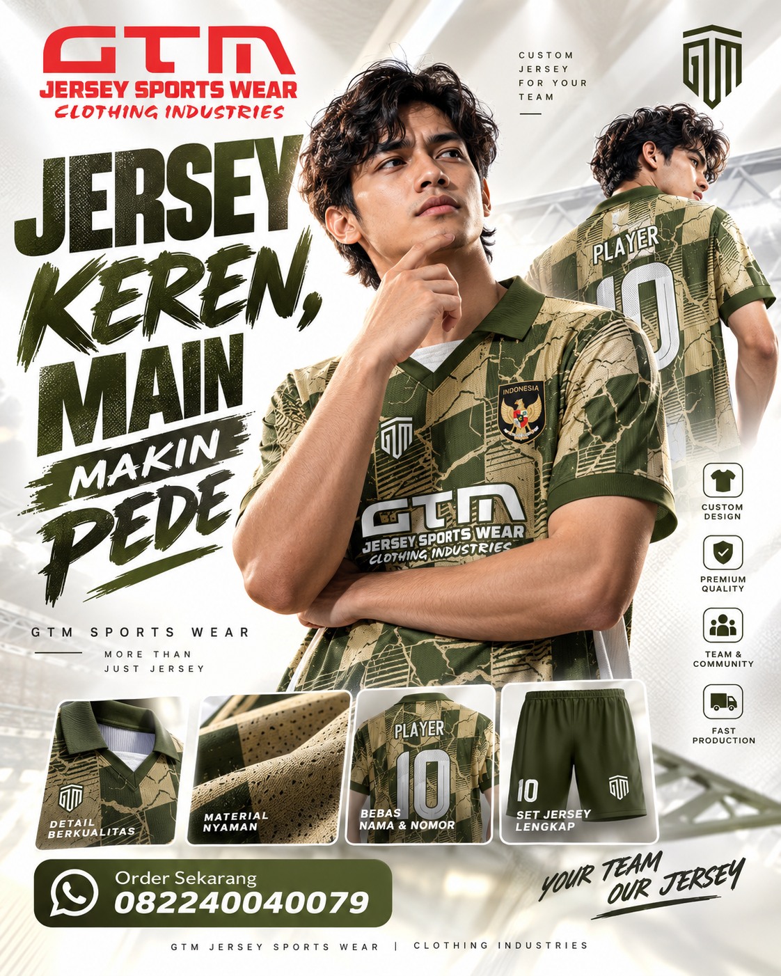 GTM Jersey Sports Facebook ad: Hadir Dengan Promo Harga Spesial