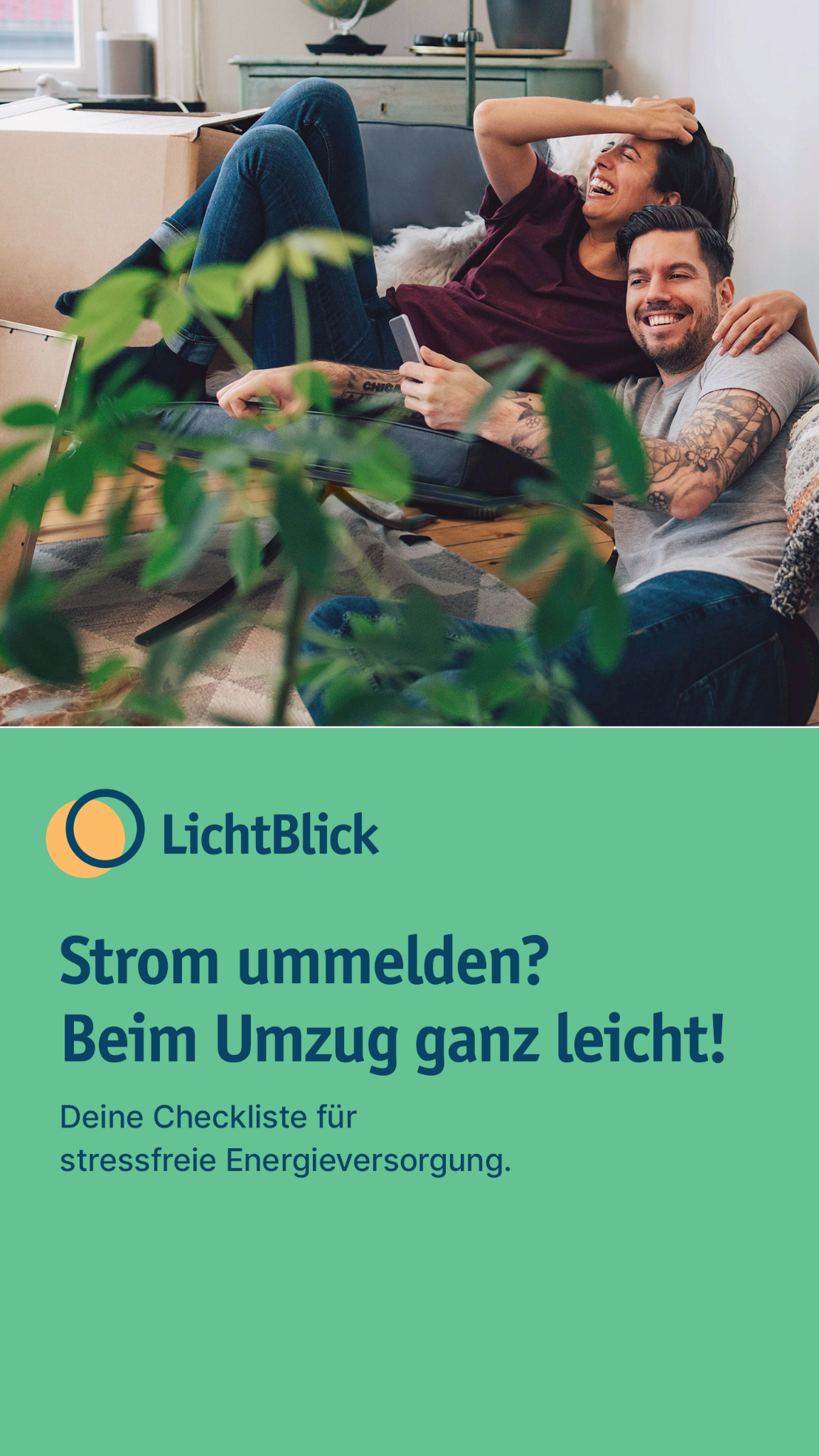LichtBlick Facebook ad