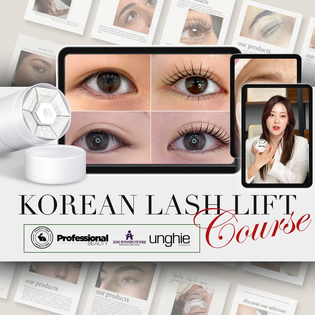 Dlux Professional Facebook ad: Certified Korean Lash Lift Course