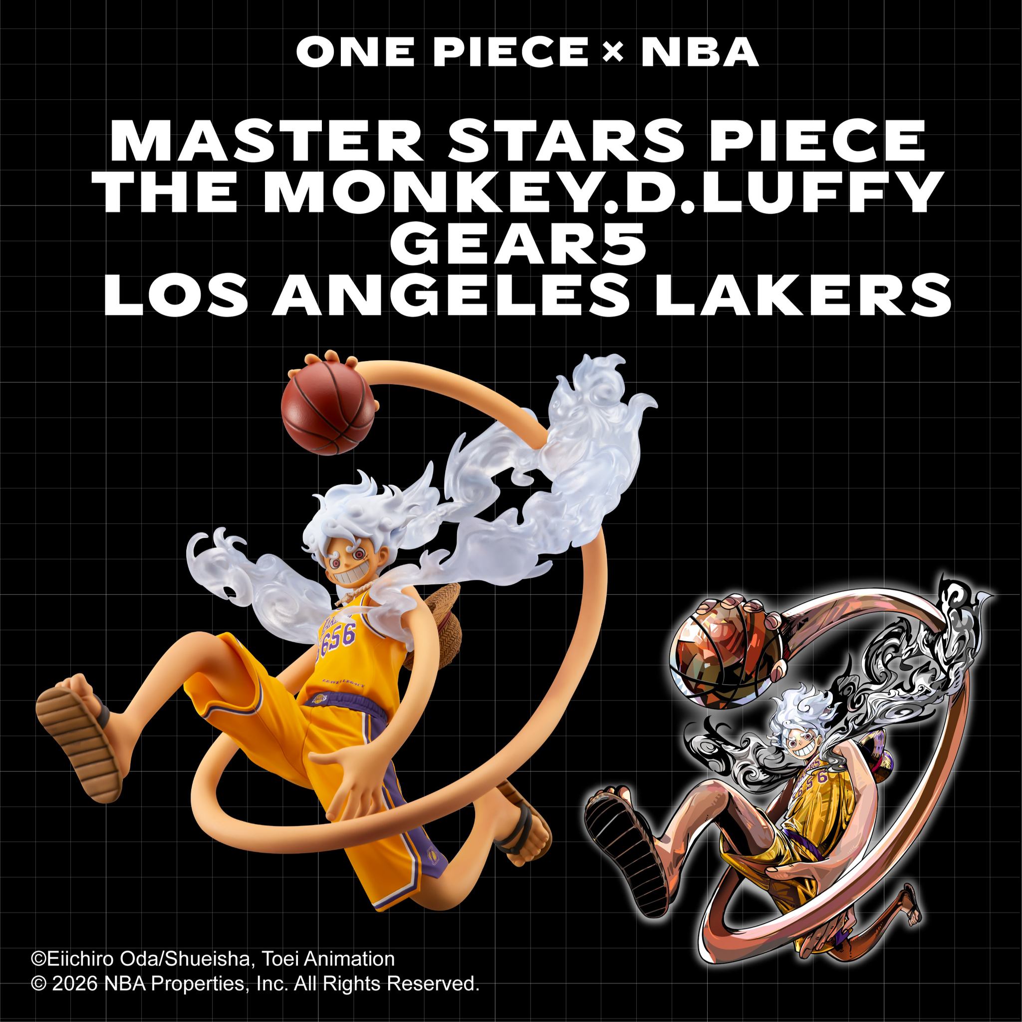PREMIUM BANDAI Hong Kong Facebook ad: 海賊王 × NBA MASTER STARS PIECE THE MONKEY.D.LUFFY GEAR5 LOS…