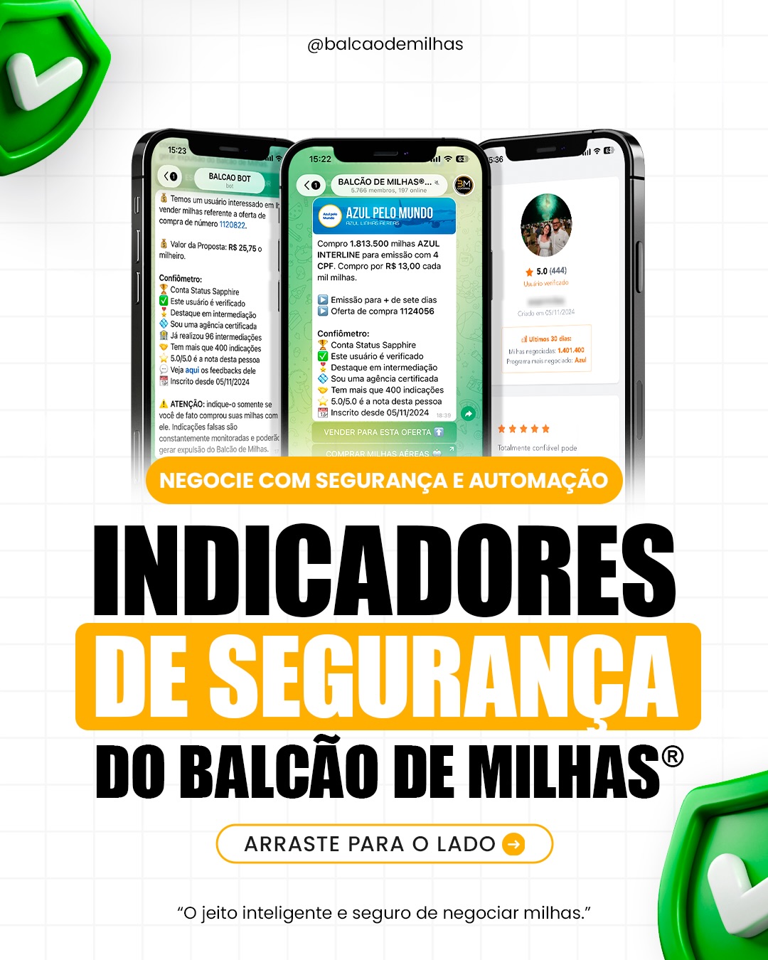 Balcão de Milhas Facebook ad