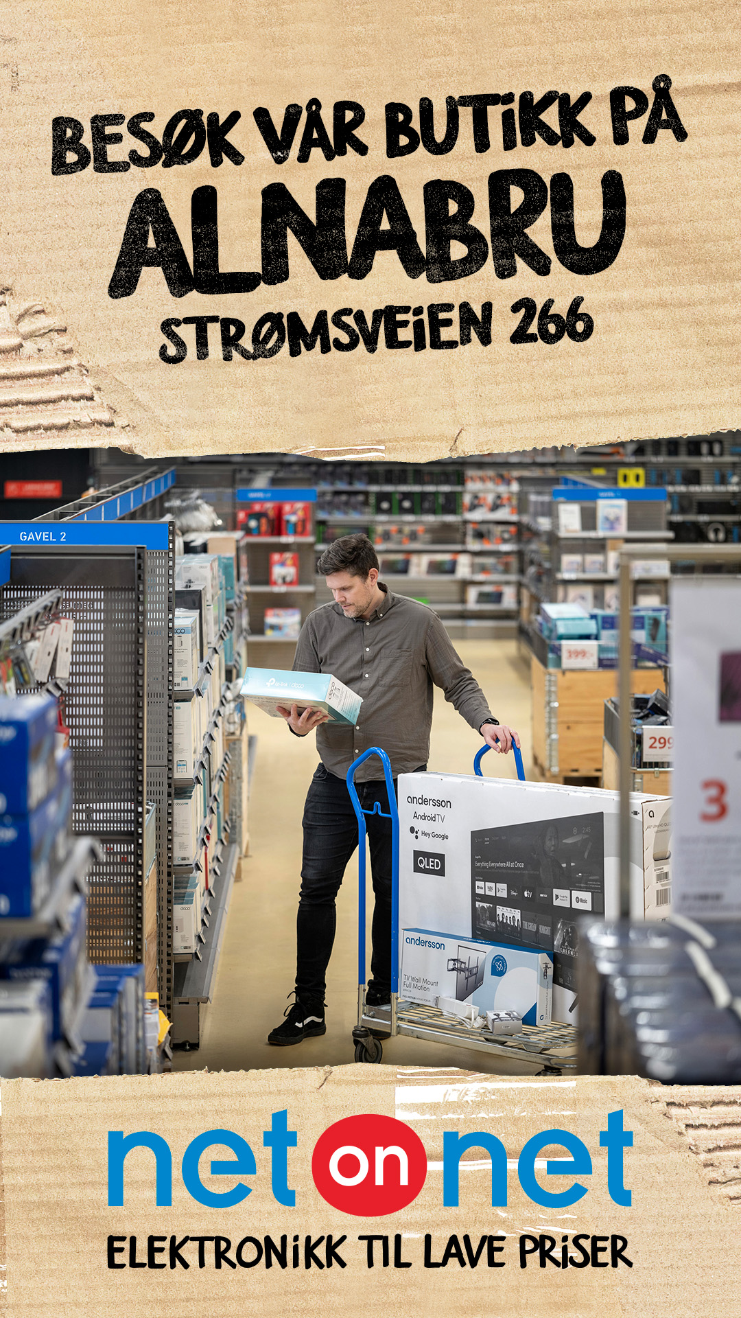 NetOnNet Norge Facebook ad