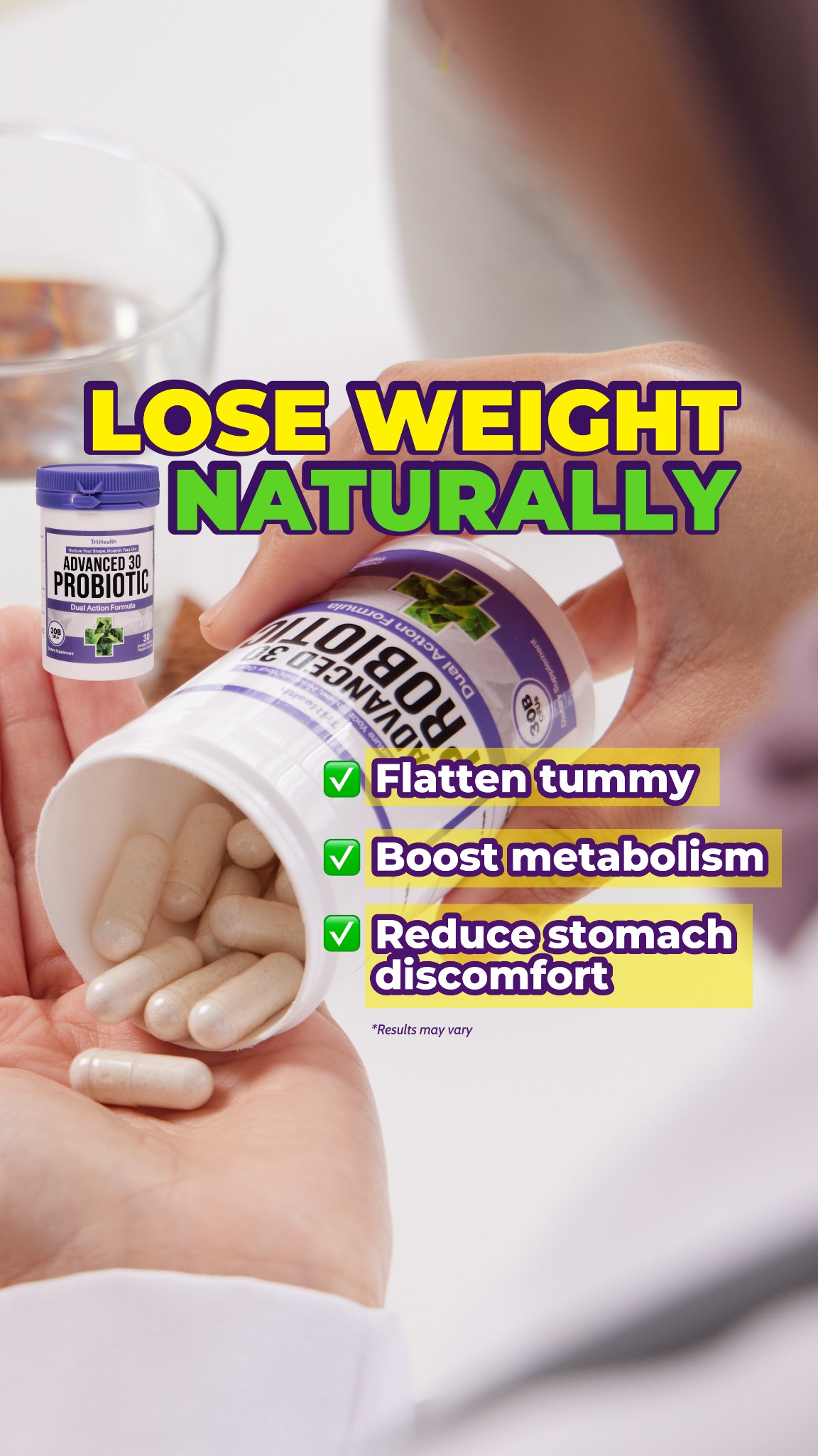 TriHealth Probiotic PH Facebook ad