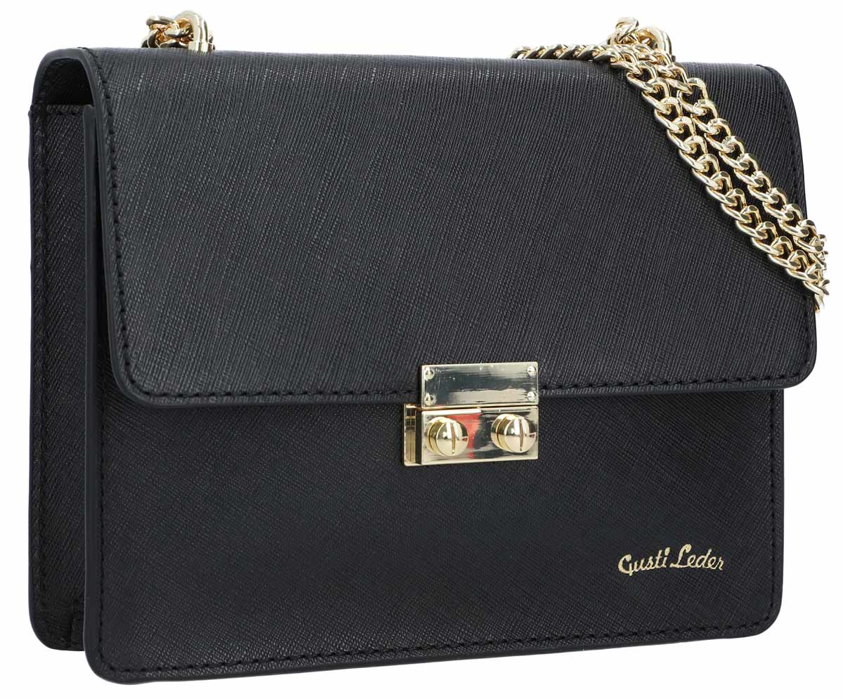 Gusti-Leder Facebook ad: Natural leather, timeless design, and functionality.