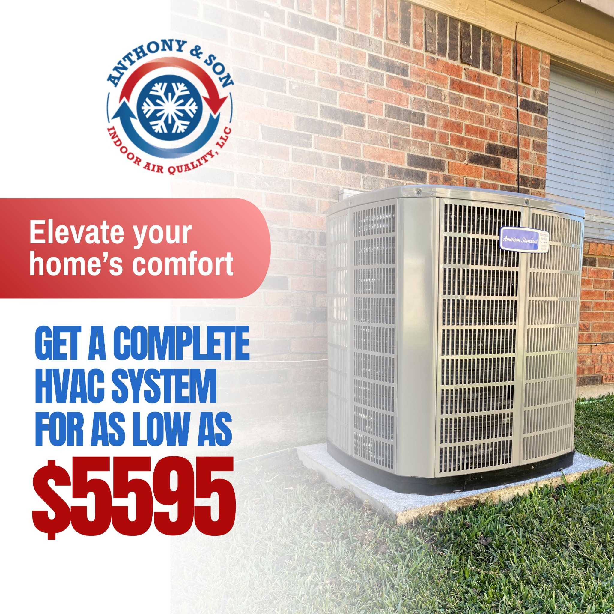 Anthony & Son Indoor Air Quality, LLC Facebook ad