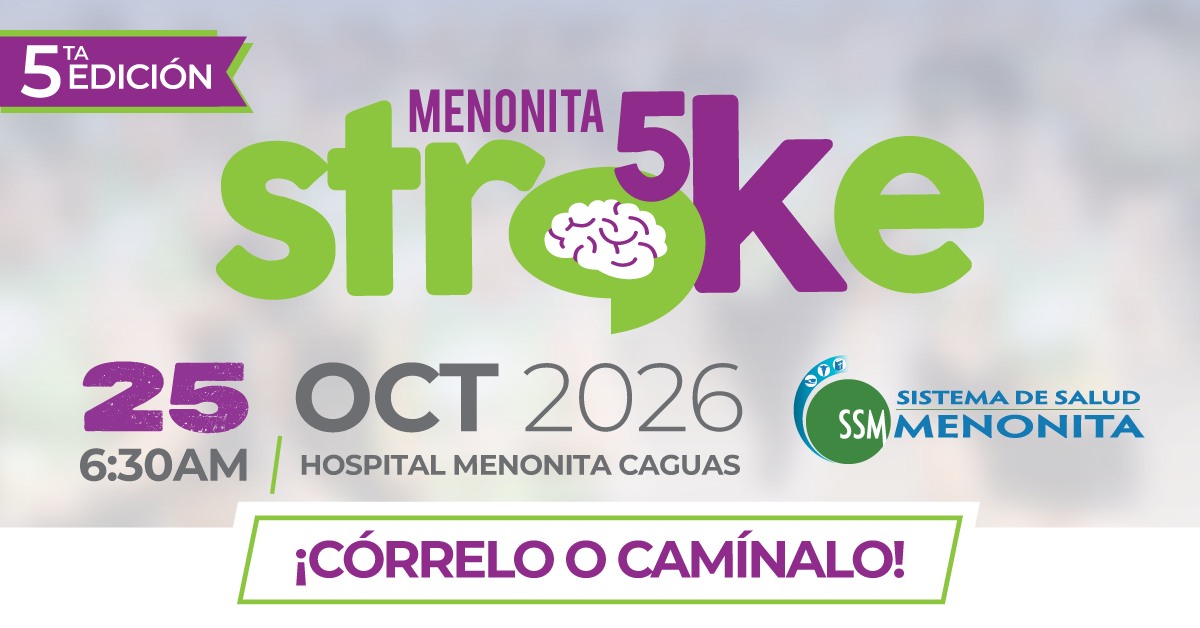 Sistema de Salud Menonita Facebook ad: 5ta Edición: 5K Stroke Menonita