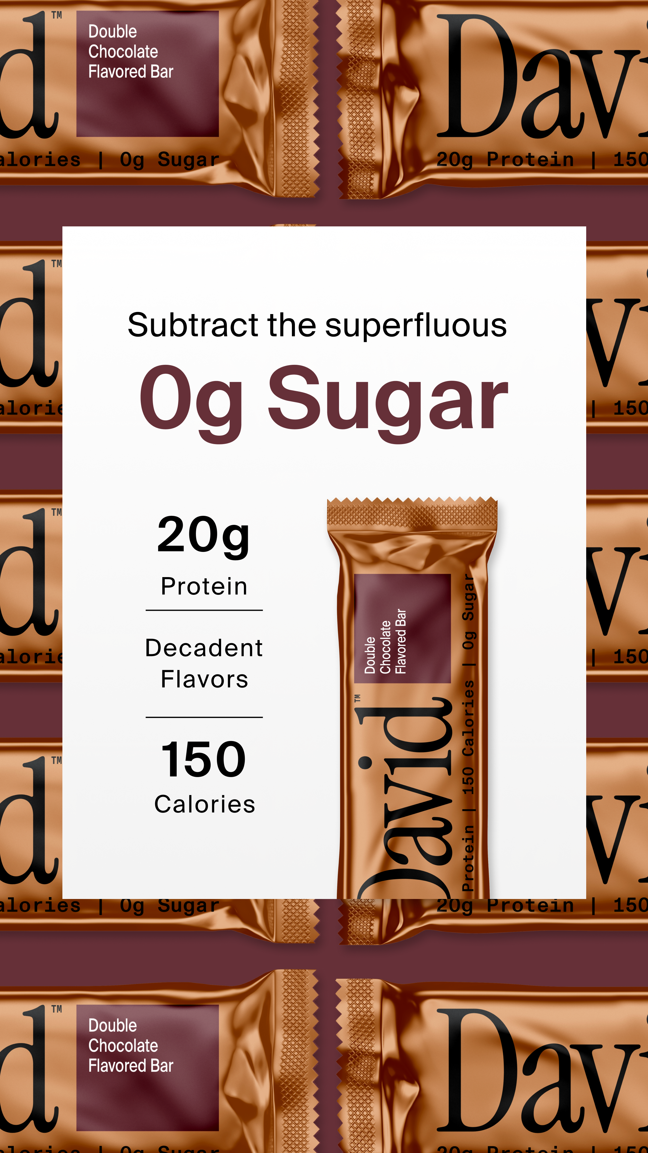 David Protein Facebook ad