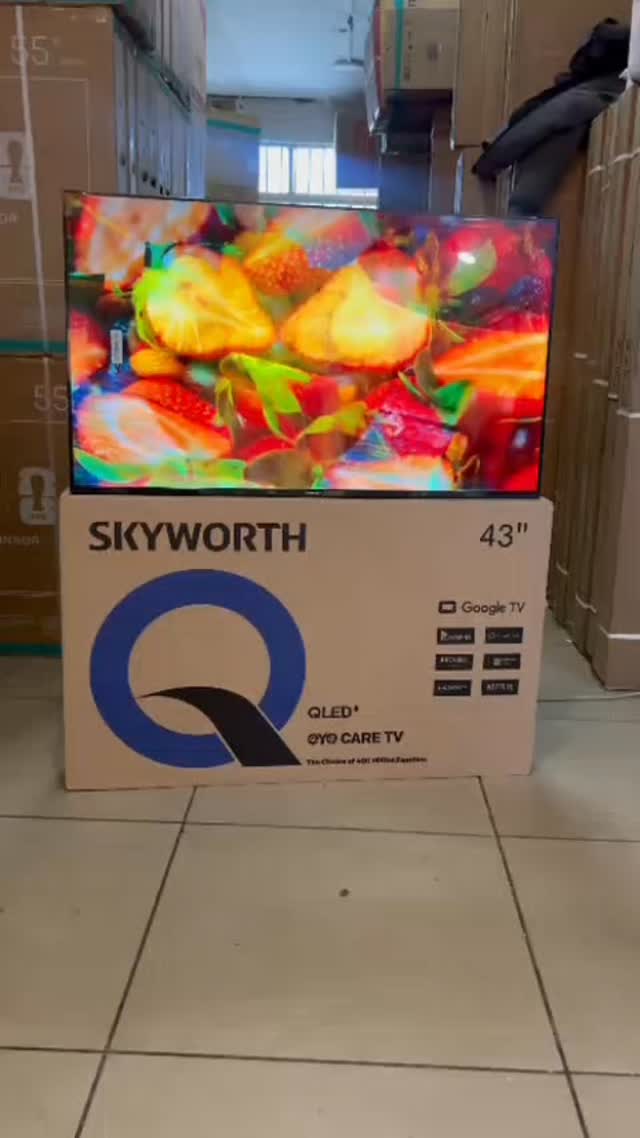 Manaal Group Electronics Facebook ad: Experience Premium QLED Viewing with the Skyworth 43…