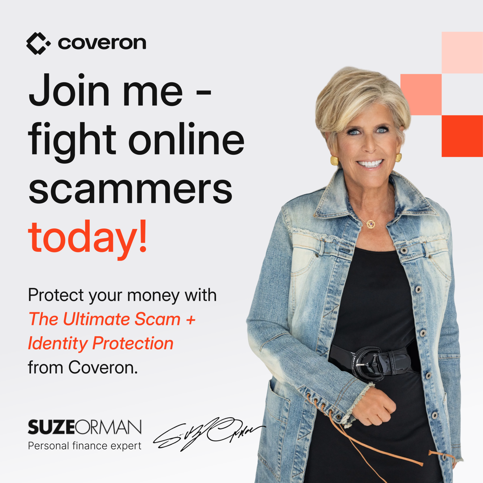 Suze Orman Facebook ad