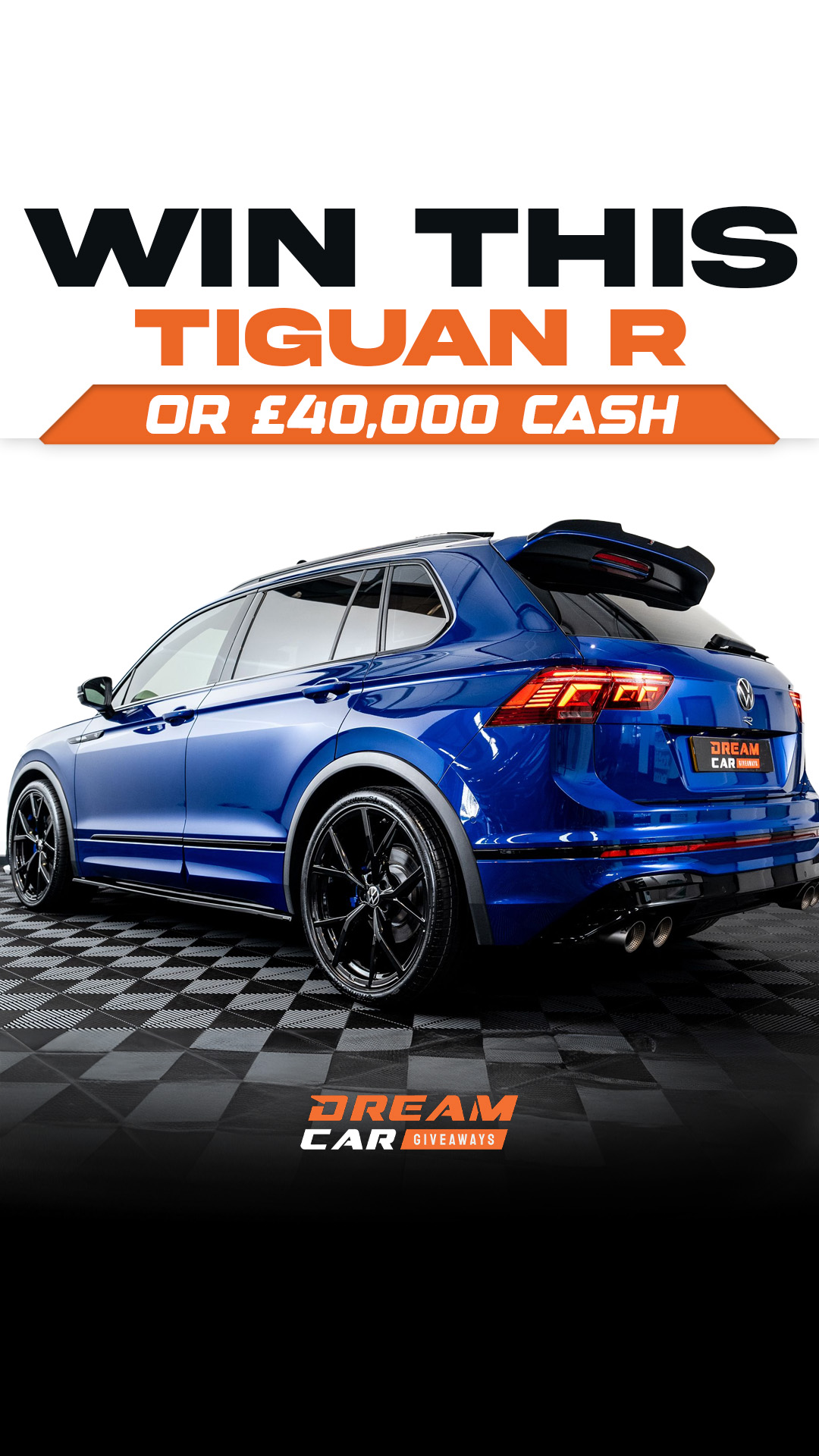 Dream Car Giveaways Facebook ad