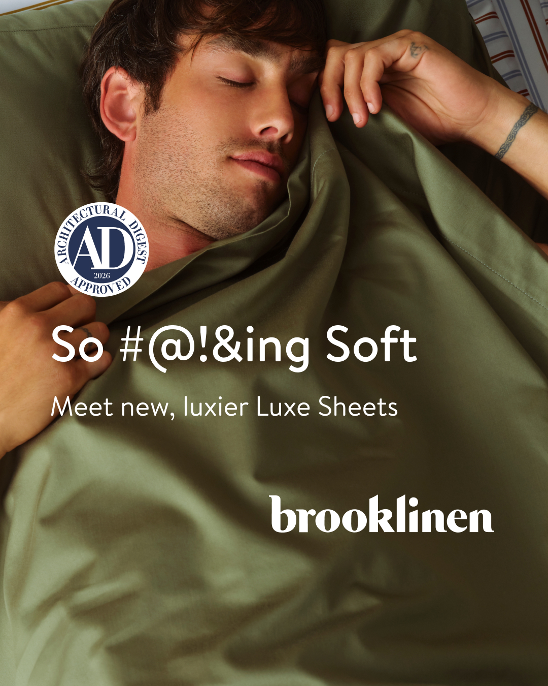 Brooklinen Facebook ad