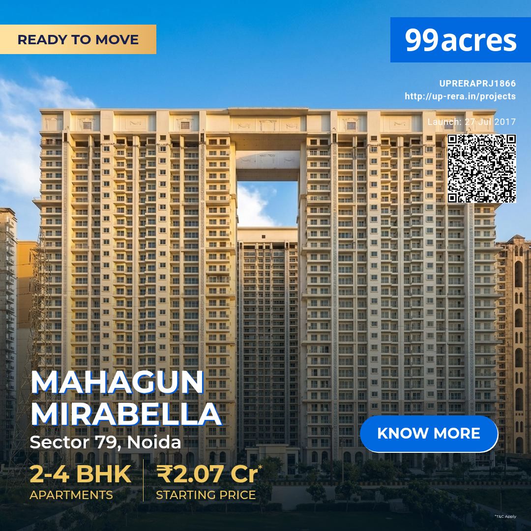 99acres Facebook ad