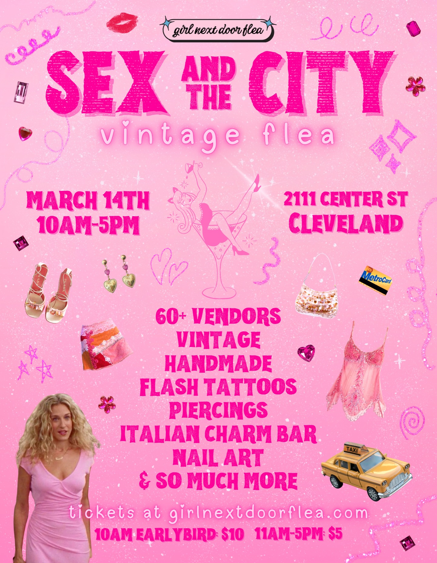 Girl Next Door Flea Facebook ad: I couldn’t help but wonder… what if vintage…
