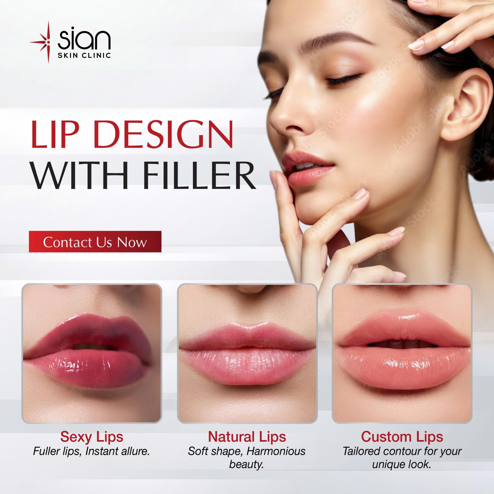 SIAN Skincare Laser Clinic Facebook ad: Schedule a free consultation