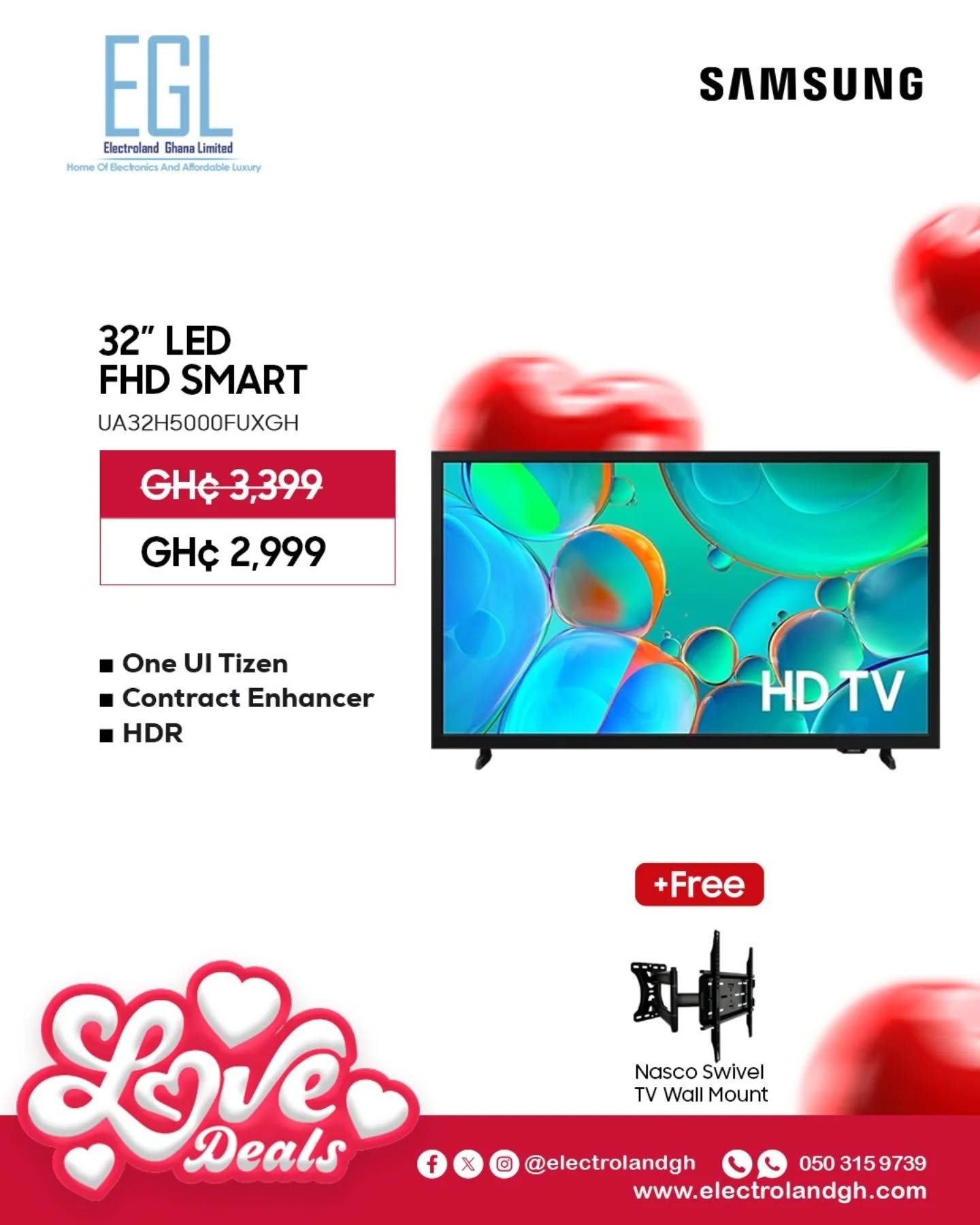 Electroland GH Facebook ad