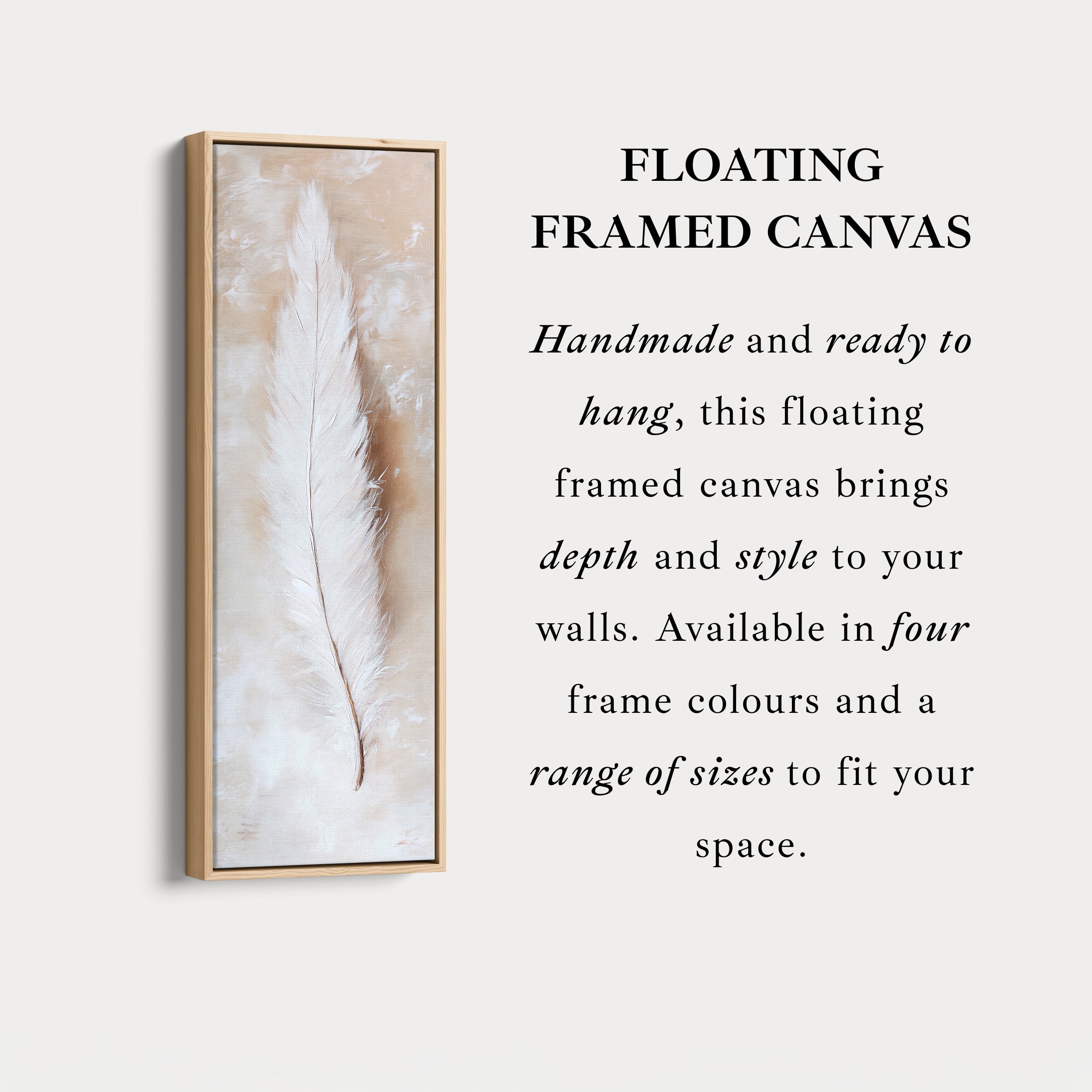 Atelier Printworks Facebook ad: SAY GOODBYE TO AWKWARD WALL SPACES!