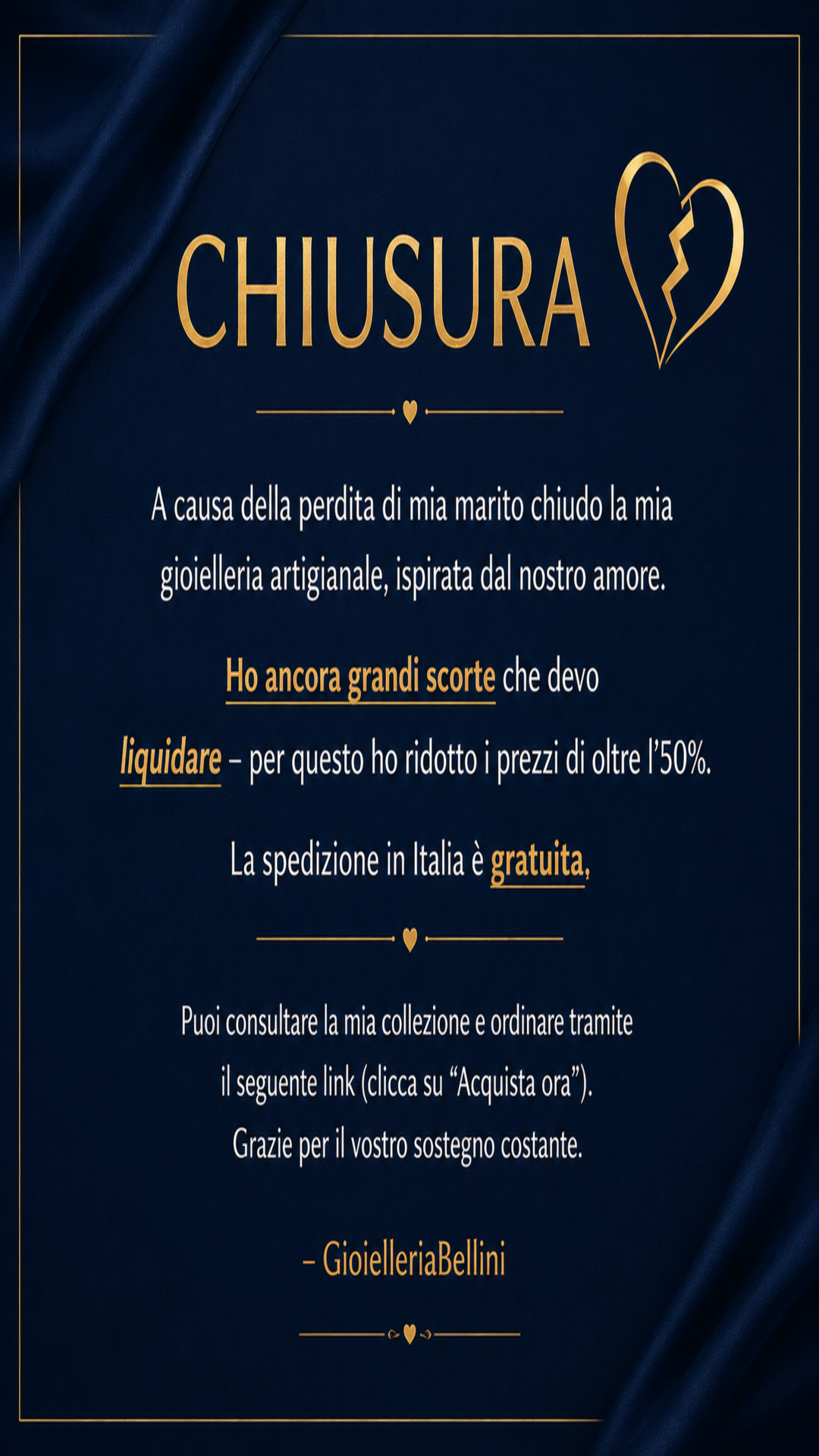 Gioielleria Bellini Facebook ad