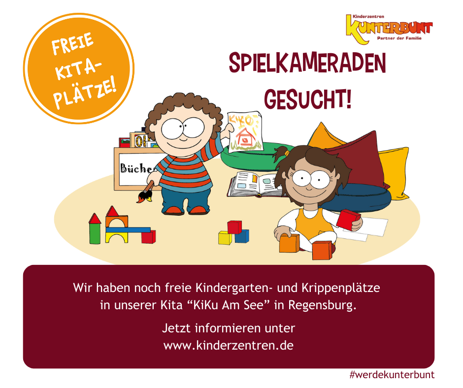 Kinderzentren Kunterbunt Facebook ad from Apr 28, 2025